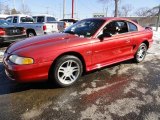 1997 Ford Mustang GT Coupe Front 3/4 View