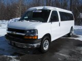 2010 Summit White Chevrolet Express LT 3500 Extended Passenger Van #45690659