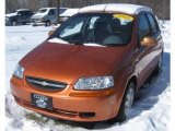 2005 Spicy Orange Metallic Chevrolet Aveo LS Hatchback #45690657