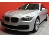 2011 BMW 7 Series Titanium Silver Metallic