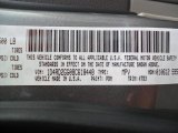 2011 Durango Color Code for Mineral Gray Metallic - Color Code: PDM