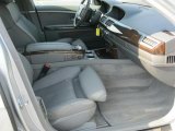 2008 BMW 7 Series 750Li Sedan Flannel Grey Interior