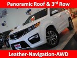 2011 Snow White Pearl Kia Sorento SX V6 AWD #45770282