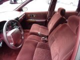 1996 Chevrolet Caprice Classic Sedan Burgundy Red Interior