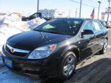 2008 Carbon Flash Black Saturn Aura XE 3.5 #45770642