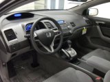 2011 Honda Civic LX Coupe Gray Interior