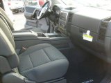 2011 Nissan Titan SV King Cab 4x4 Charcoal Interior