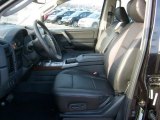 2011 Nissan Titan SL Crew Cab 4x4 Charcoal Interior