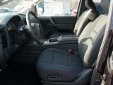 2011 Nissan Titan SV King Cab 4x4 Charcoal Interior