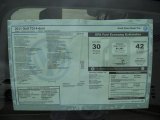 2011 Volkswagen Golf 4 Door TDI Window Sticker