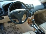 2004 Honda Accord EX V6 Coupe Ivory Interior