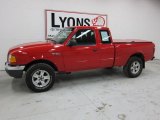 2003 Bright Red Ford Ranger XLT SuperCab 4x4 #45875760