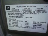 2003 GMC Yukon SLT 4x4 Info Tag