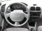 2005 Hyundai Accent GLS Coupe Steering Wheel