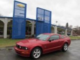 2008 Dark Candy Apple Red Ford Mustang GT Deluxe Coupe #45876429