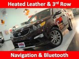 2011 Dark Cherry Kia Sorento SX V6 #45876487