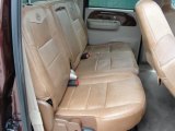 2004 Ford F350 Super Duty King Ranch Crew Cab Castano Brown Leather Interior