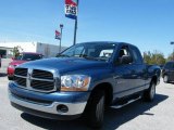 2006 Atlantic Blue Pearl Dodge Ram 1500 SLT Quad Cab #4560162