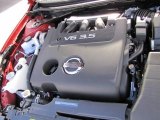 2011 Nissan Altima 3.5 SR 3.5 Liter DOHC 24 Valve CVTCS V6 Engine