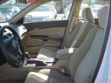 2009 Honda Accord LX-P Sedan Ivory Interior