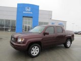 2007 Dark Cherry Pearl Honda Ridgeline RTS #45876967