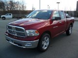 2011 Deep Cherry Red Crystal Pearl Dodge Ram 1500 Big Horn Quad Cab 4x4 #45877031