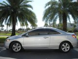 2007 Alabaster Silver Metallic Honda Civic EX Coupe #439883