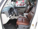 2006 Jeep Commander Limited Saddle Brown Interior