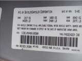 2006 Sebring Color Code for Bright Silver Metallic - Color Code: PS2
