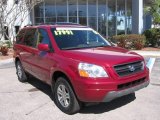 2005 Redrock Pearl Honda Pilot EX-L 4WD #4553283