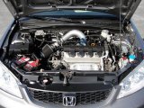 2004 Honda Civic EX Coupe 1.7L SOHC 16V VTEC 4 Cylinder Engine