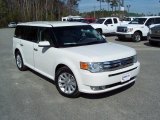 2010 Ford Flex White Suede