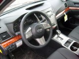 2011 Subaru Legacy 2.5i Limited Off-Black Interior