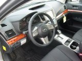 2011 Subaru Legacy 3.6R Limited Off-Black Interior