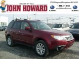2011 Camelia Red Metallic Subaru Forester 2.5 X Limited #45955499
