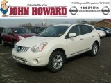 2011 Pearl White Nissan Rogue SV AWD #45955509