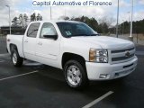 2011 Summit White Chevrolet Silverado 1500 LT Crew Cab #45955552