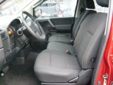 2008 Nissan Titan SE Crew Cab 4x4 Charcoal Interior