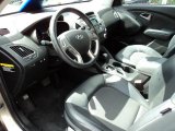 2010 Hyundai Tucson Limited Black Interior