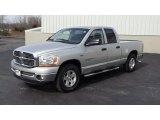 2006 Bright Silver Metallic Dodge Ram 1500 SLT Quad Cab #45955707