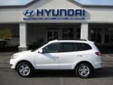 2011 Frost White Pearl Hyundai Santa Fe Limited #46031692