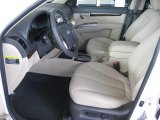 2011 Hyundai Santa Fe Limited Beige Interior
