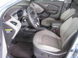 2011 Hyundai Tucson Limited AWD Taupe Interior