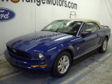 2009 Vista Blue Metallic Ford Mustang V6 Convertible #46031973