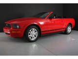 2007 Torch Red Ford Mustang V6 Premium Convertible #46037659