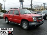 2006 Victory Red Chevrolet Avalanche Z71 4x4 #46037966