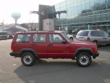 1999 Chili Pepper Red Pearl Jeep Cherokee SE #46038309