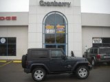 2007 Steel Blue Metallic Jeep Wrangler Sahara 4x4 #46038327