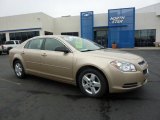 2008 Sandstone Metallic Chevrolet Malibu LS Sedan #46038371