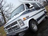 1990 White Chevrolet Chevy Van G20 Passenger Conversion #4551926